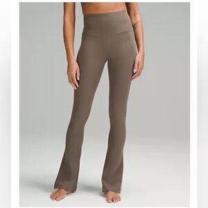 Lululemon Align High Rise Ribbed Mini-Flare leggings